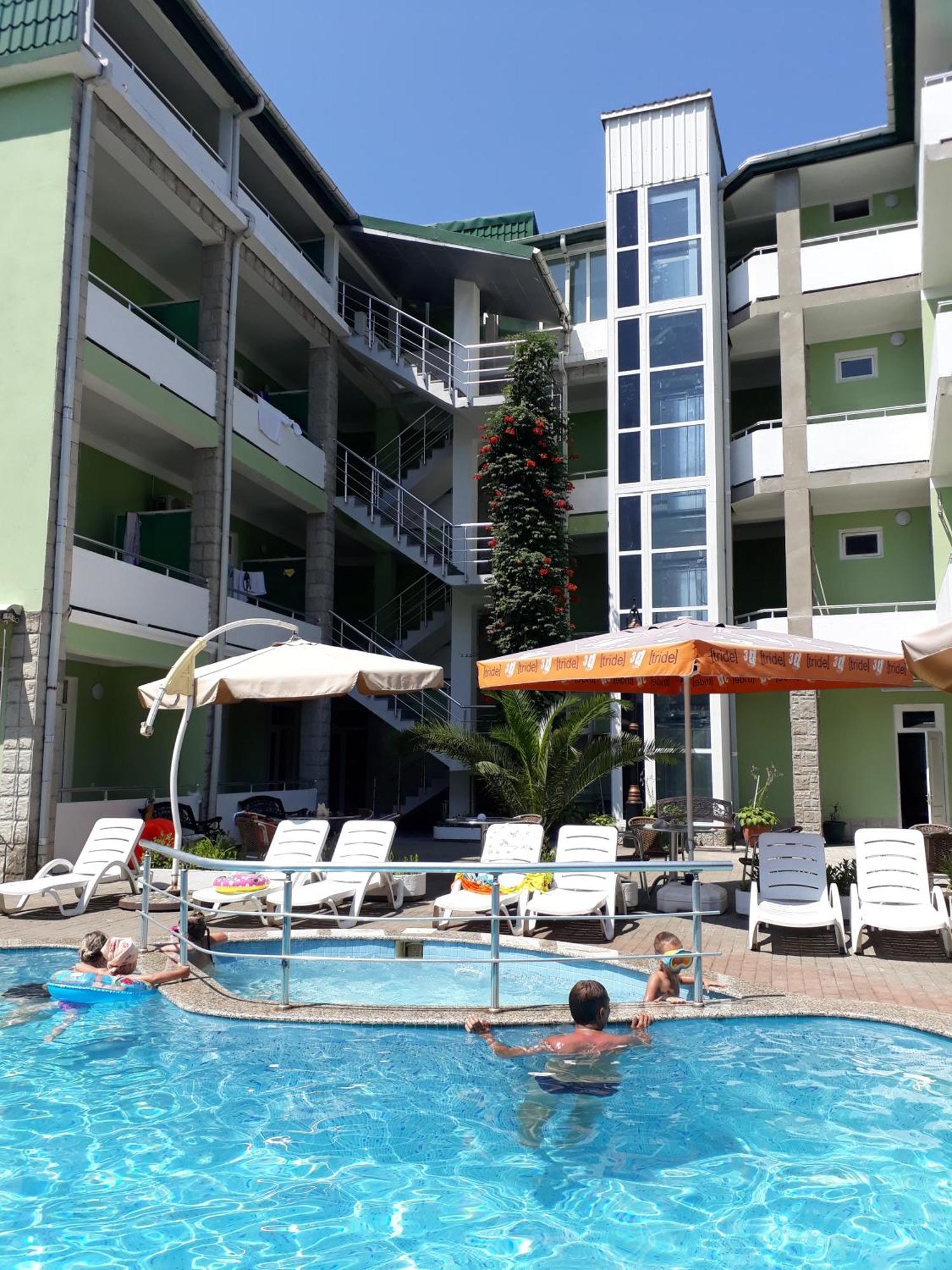 Green House Hotel Kobuleti Exterior foto